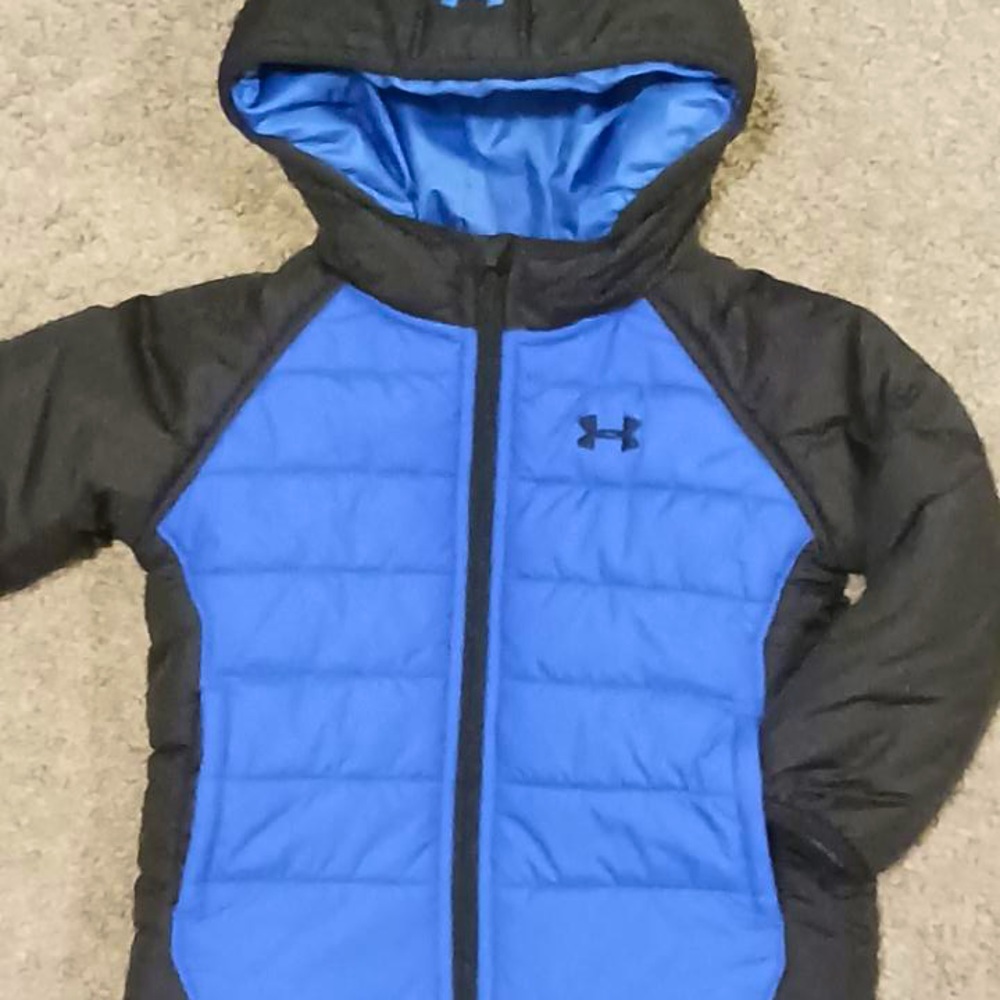 UNDER ARMOUR Winter jacket SIZE-18months Blue/black